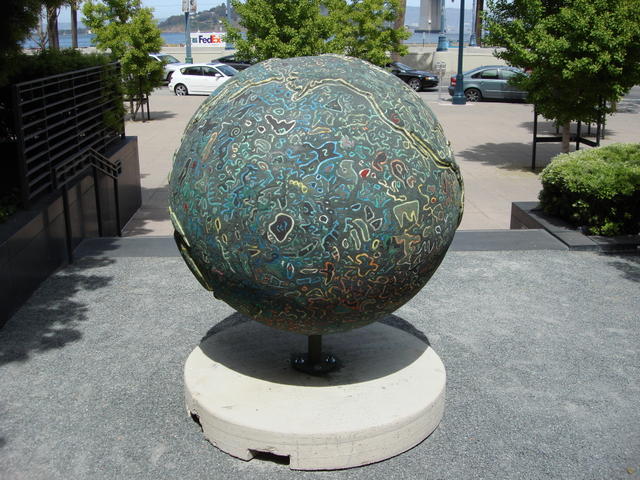 Globe outside of (?)