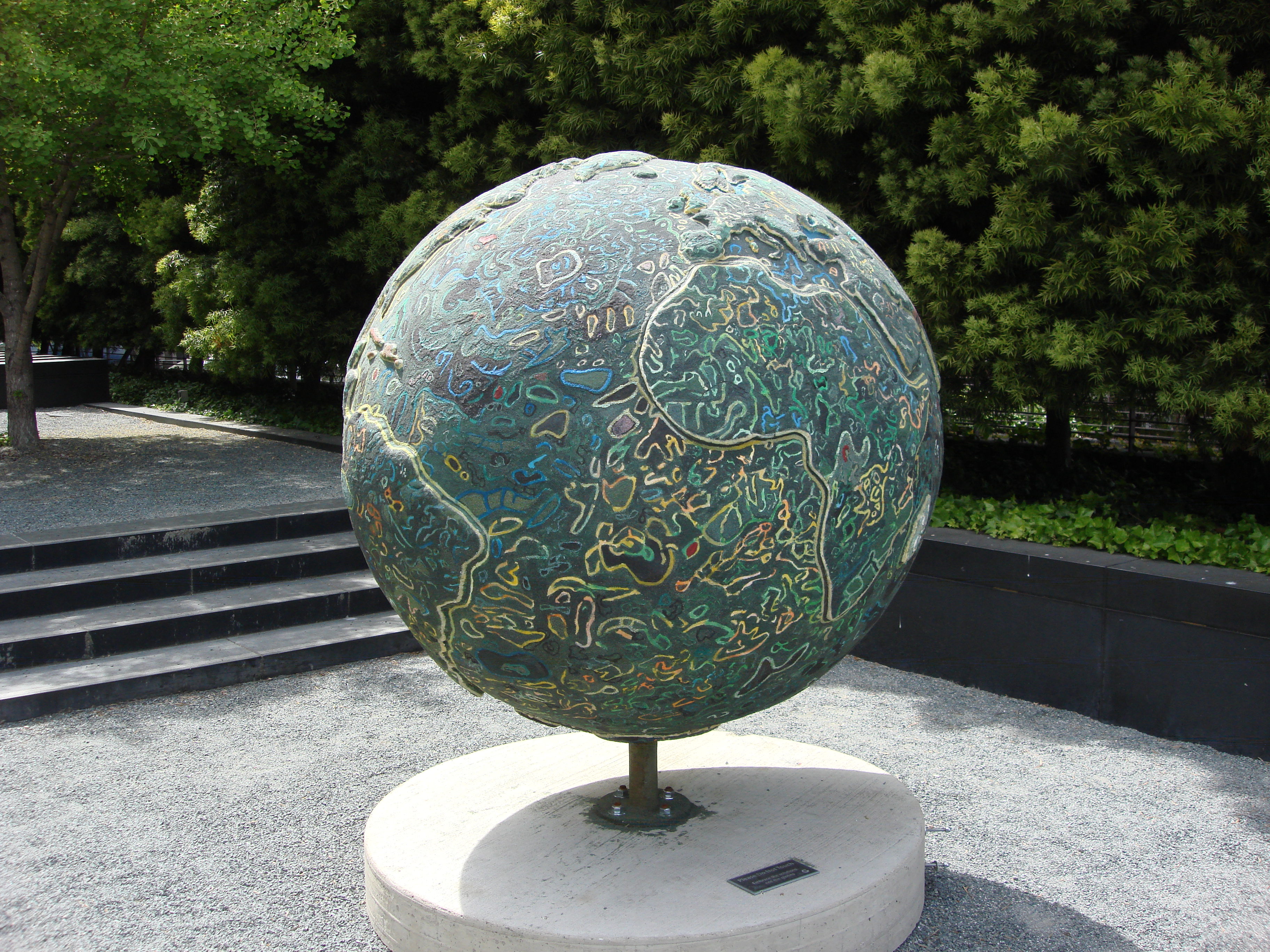 Globe outside of (?)