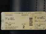 My first airline ticket... ever