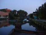Gowanus Canal as evening turned to night