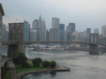 Brooklyn Bridge Park and Manhattan