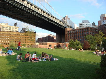 Manhattan Bridge, Brooklyn Bridge Park