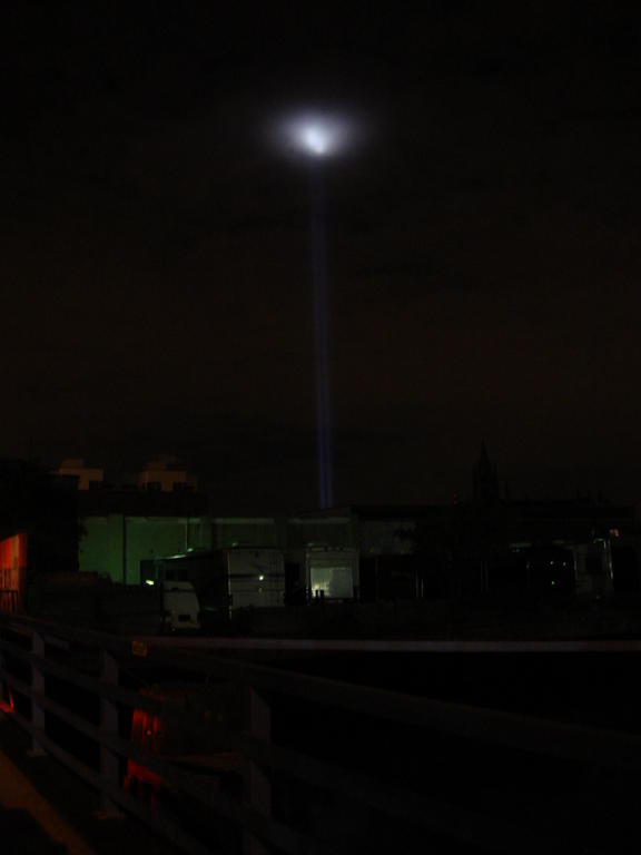 The lights from the Gowanus Canal

