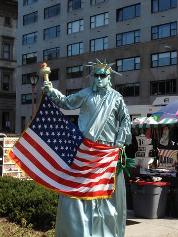 Not the real Statue of Liberty