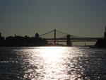 Manhattan Bridge and Brooklyn Bridge