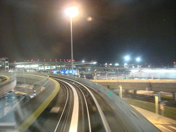 Airtrain trip to meet James at JFK