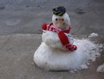 Brooklyn snowman