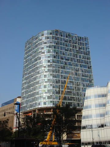 shiny building