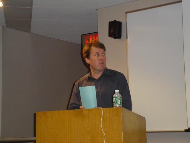 Jim Gleason opening the June 2003 meeting