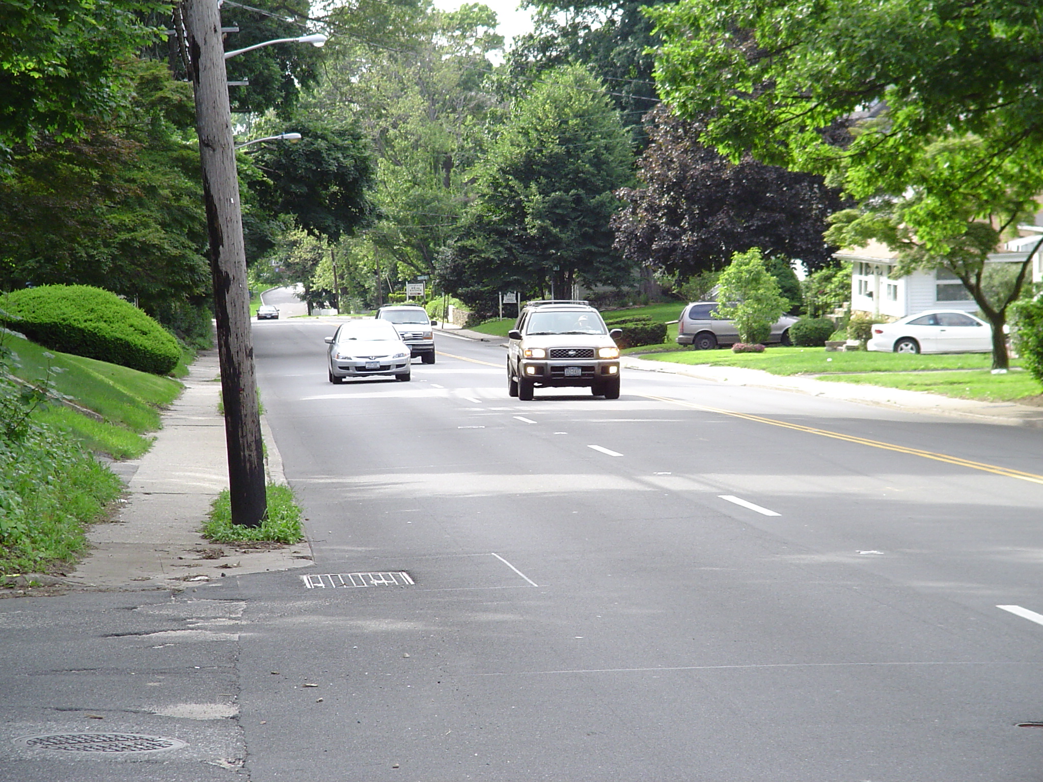 Walking down Rt. 112....