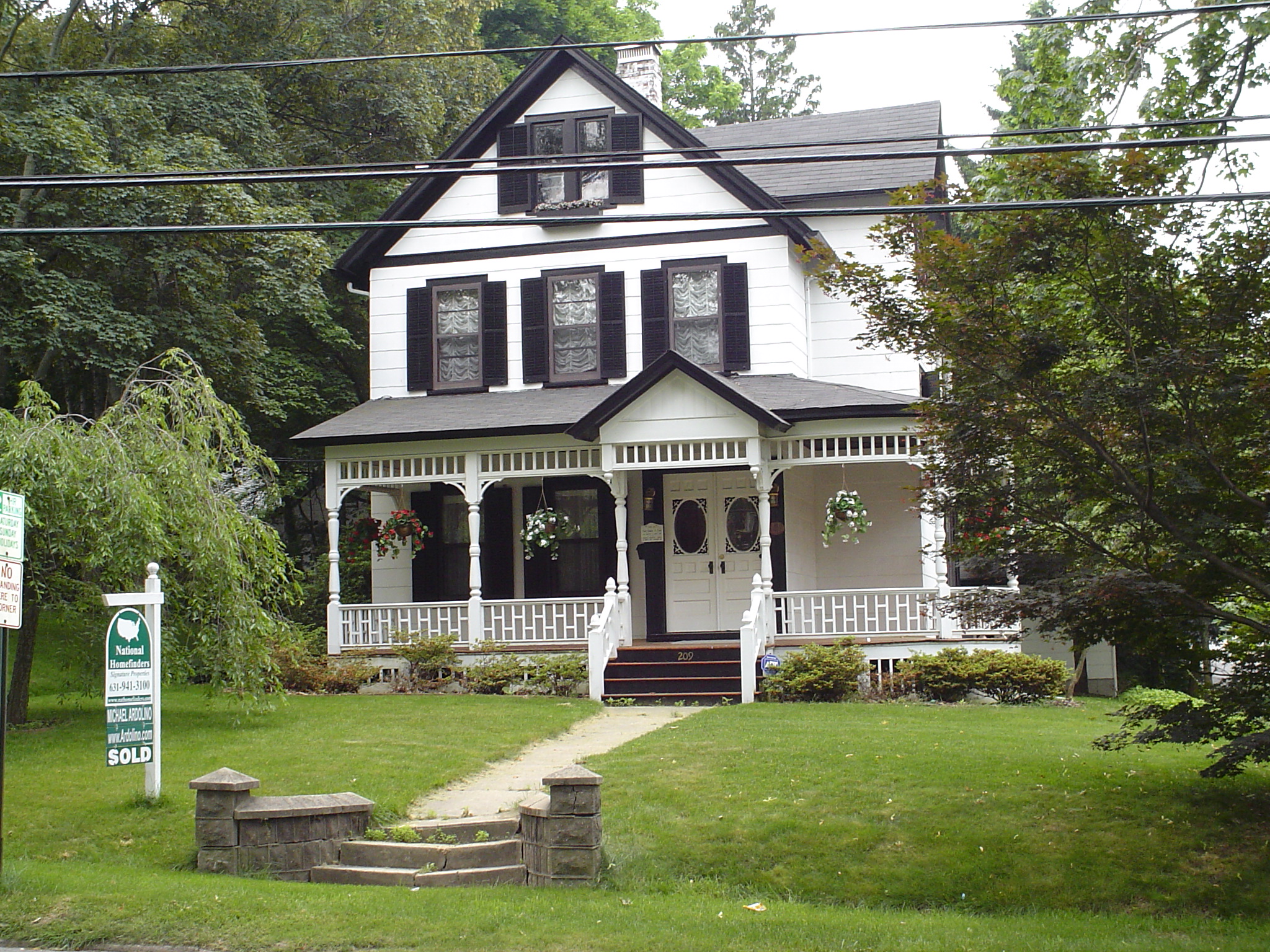 One of the houses from the Barnum development(?)