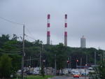 Another shot of the smokestacks