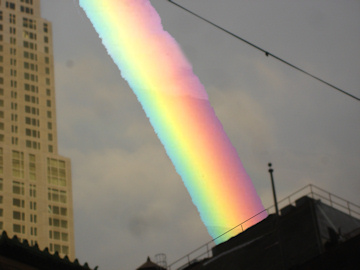 totally realistic rainbow